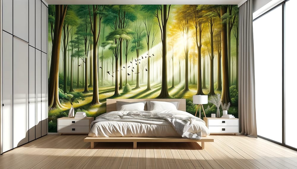 6+ Ý Tưởng Vẽ Tranh Tường Phòng Ngủ Khiến Bạn Muốn Thử Ngay! 1 6+ ý tưởng vẽ tranh tường phòng ngủ khiến bạn muốn thử ngay! 1