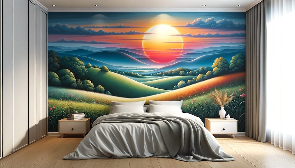 6+ Ý Tưởng Vẽ Tranh Tường Phòng Ngủ Khiến Bạn Muốn Thử Ngay! 9 6+ ý tưởng vẽ tranh tường phòng ngủ khiến bạn muốn thử ngay! 9