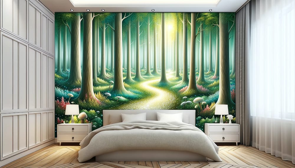 6+ Ý Tưởng Vẽ Tranh Tường Phòng Ngủ Khiến Bạn Muốn Thử Ngay! 4 6+ ý tưởng vẽ tranh tường phòng ngủ khiến bạn muốn thử ngay! 4